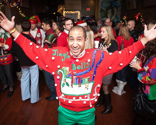 Five Awesome Corporate Holiday Party Ideas Ugly Sweater Contest