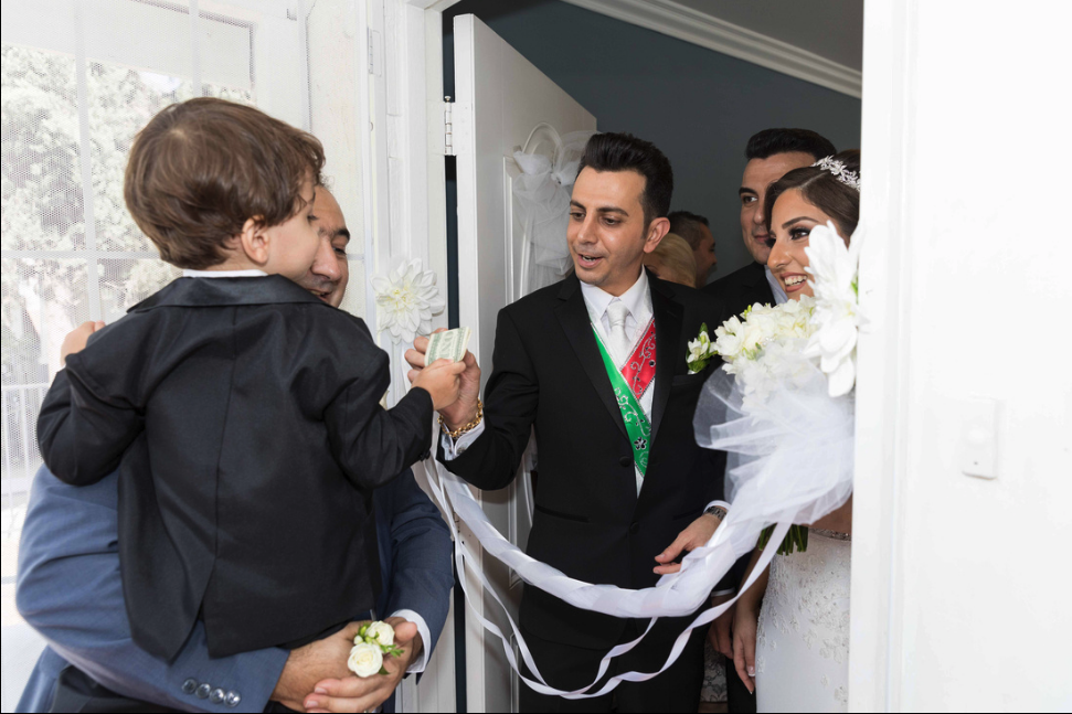 Armenian Wedding Tradition - Blocking The Door