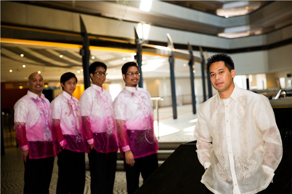 Traditional Filipino Groom Shirt Barong