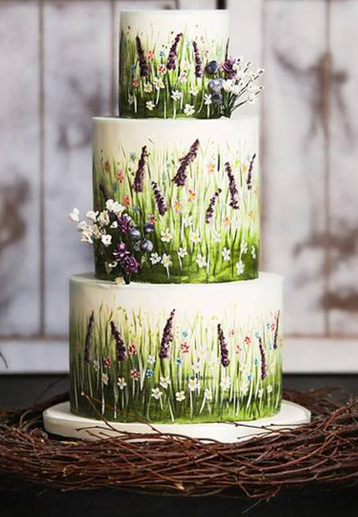 HandPainted Cakes Ideas And Inspirations For Your Event!