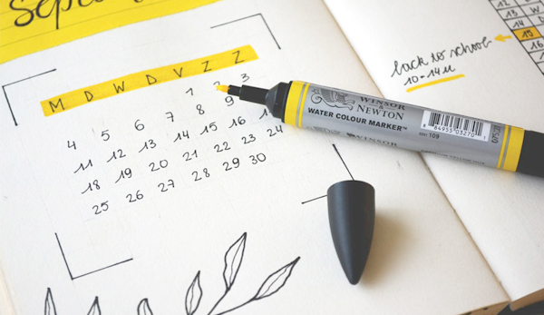 How To Find The Right Party Band For Your Event Calendar With Yellow Highlighter