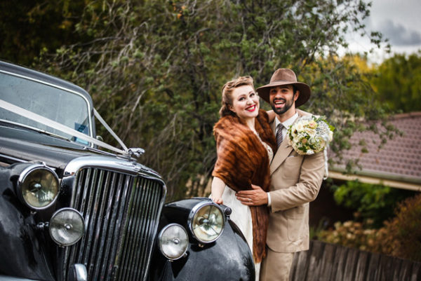 What Should You Know About Wedding Themes? Wedding Themes - Vintage Gangster Bride And Groom