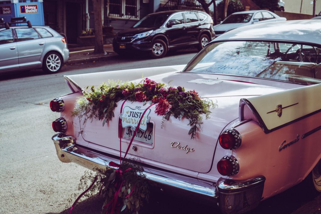 American Weddings And Their Beautiful Traditions Just Married Car